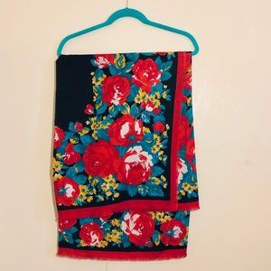 Vintage Betsey Johnson Square Scarf